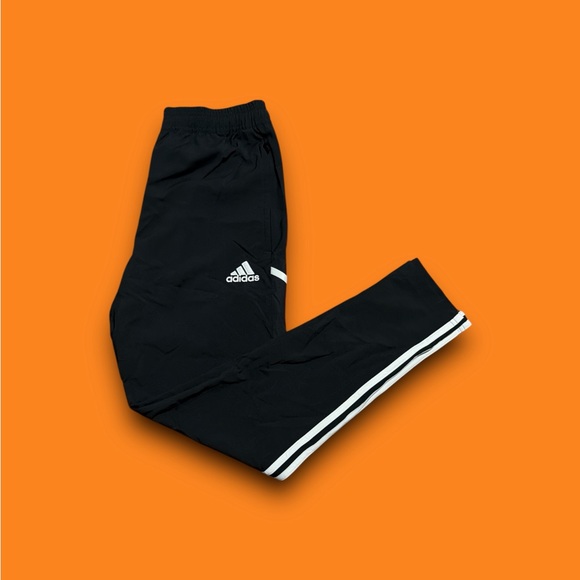 adidas Other - Adidas aeroready 3 stripe tapered track pants black & white men’s small